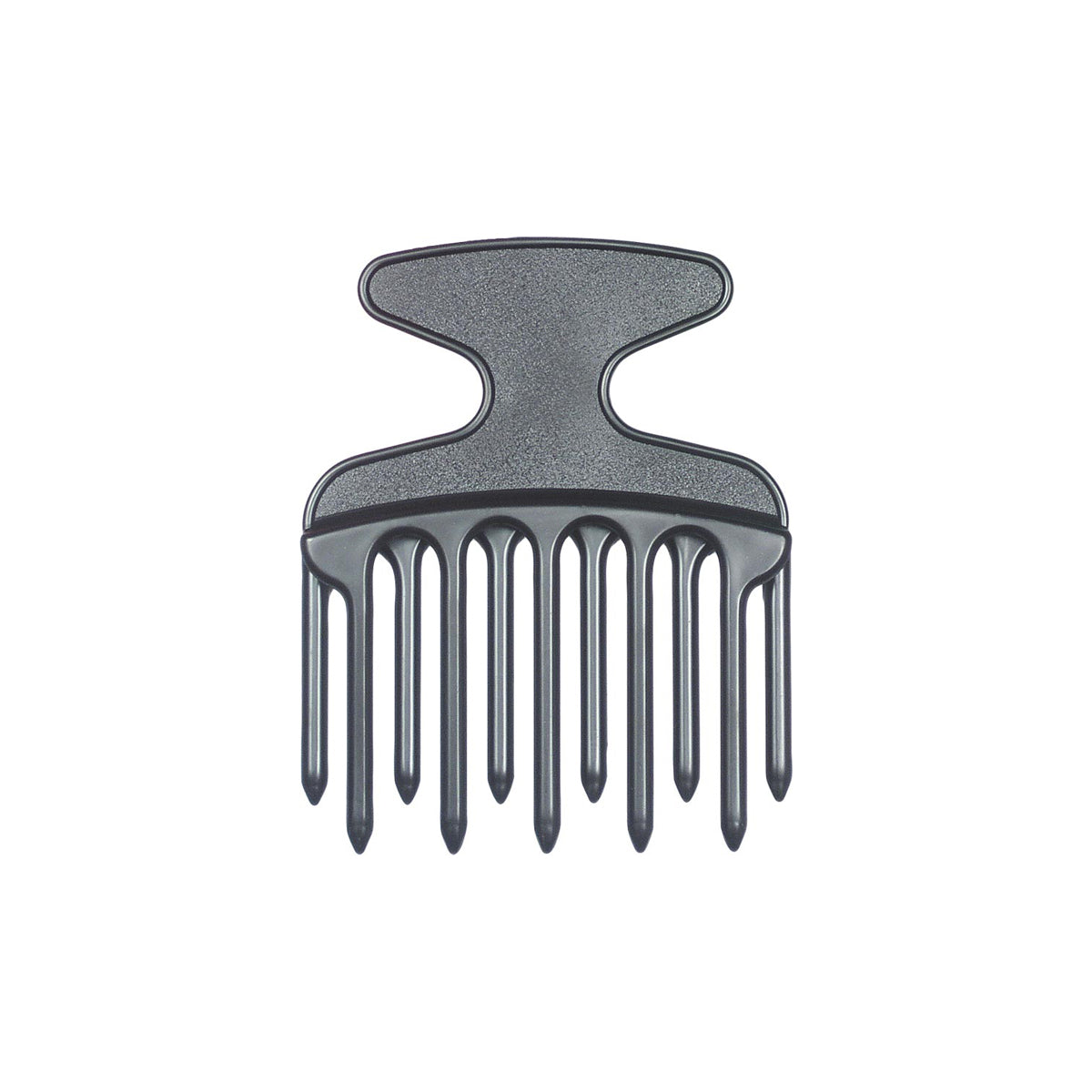 Double Teeth Plastic Afro Pick