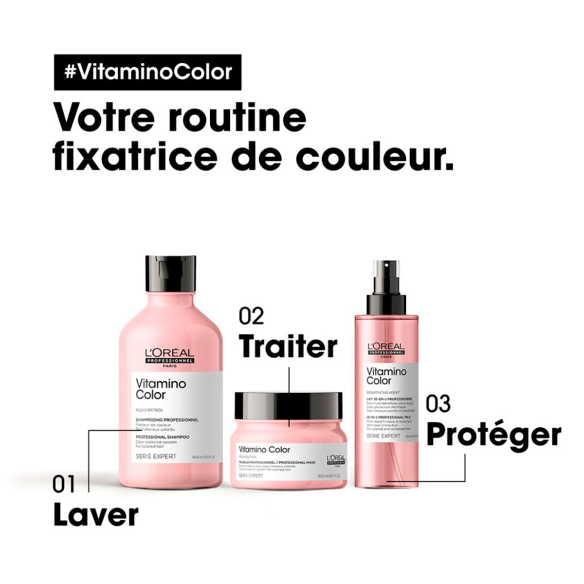 Spray perfecteur multi-usages 10 en 1 Vitamino Color