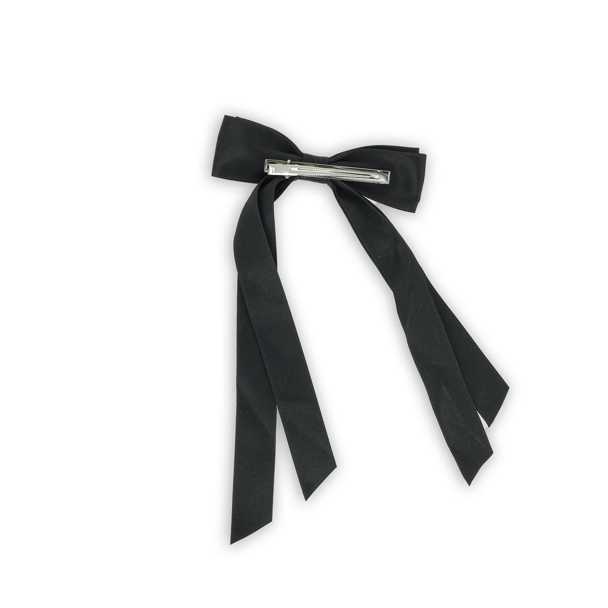 Satin Bow Hair Clip
