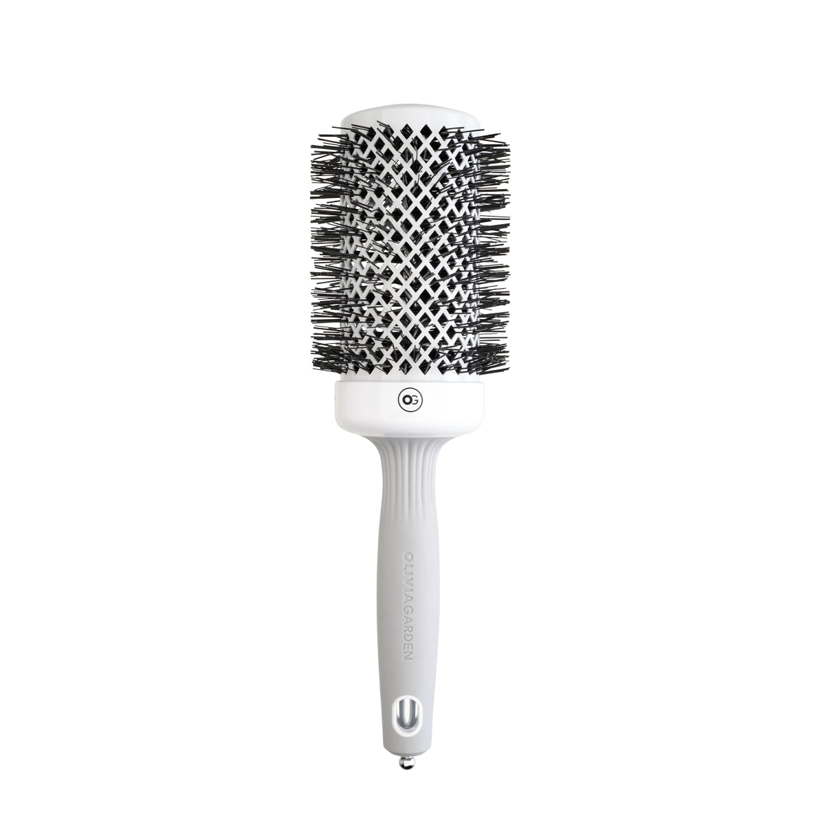 Expert Blowout Shine Brush White & Grey