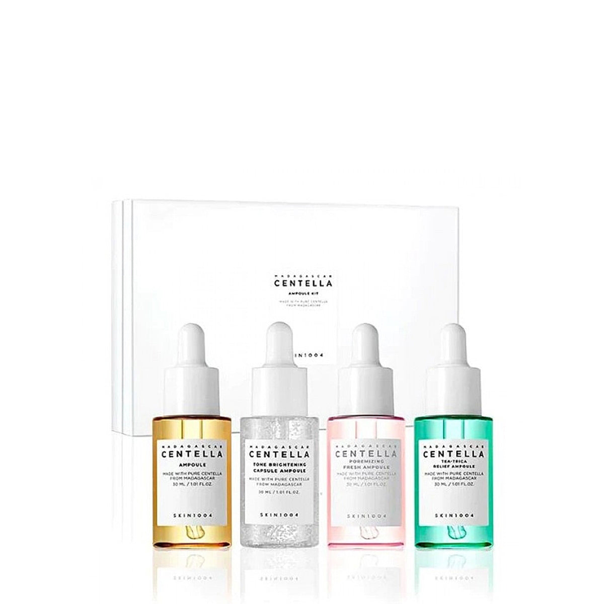 Coffret 4 Sérums à la Centella de Madagascar SKIN1004 4X