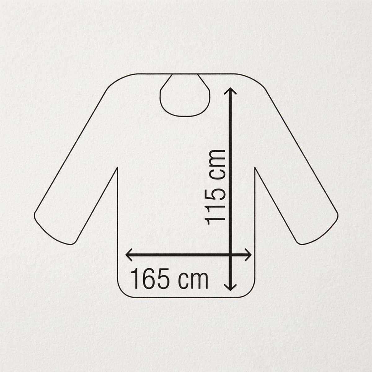 Peignoir NEWIX Microfibre Scratch Noir