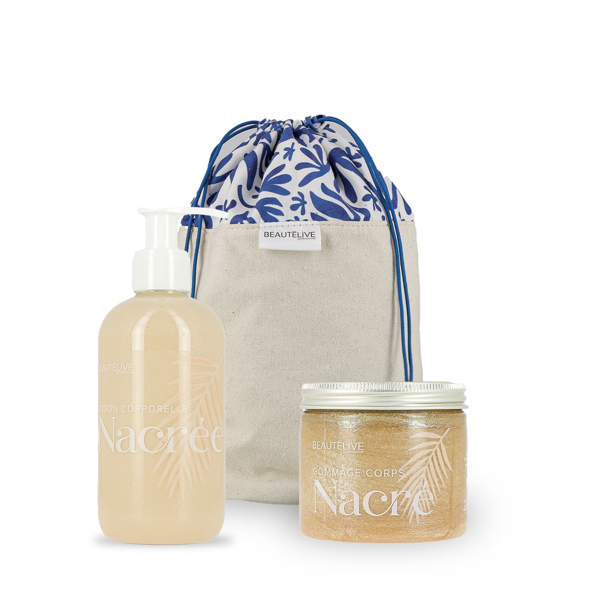 NACRE SUMMER POUCH 2 BEAUTELIVE PRODUCTS