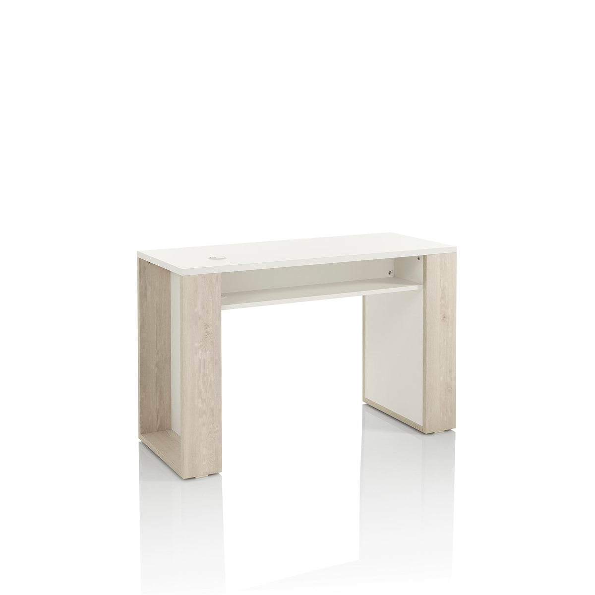 Table Manucure en Mélèze Naturel