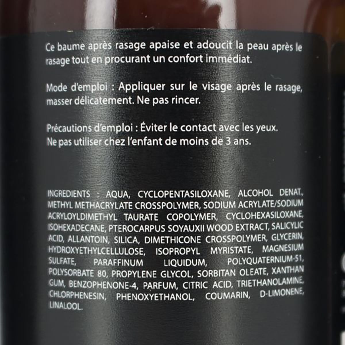 Aftershave balm