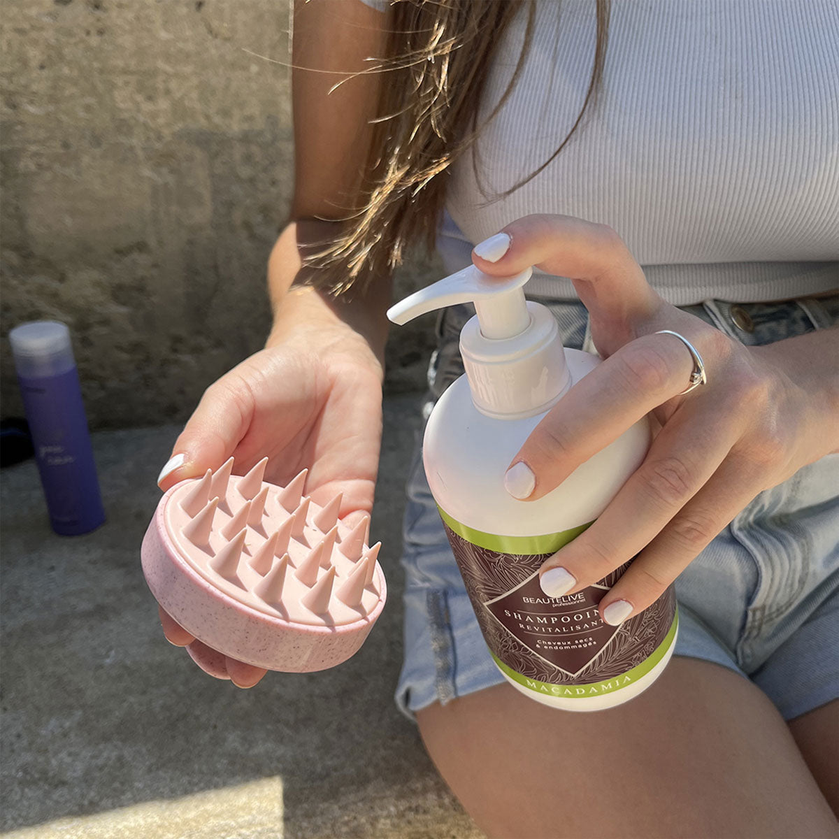 Brosse de Massage Cuir Chevelu