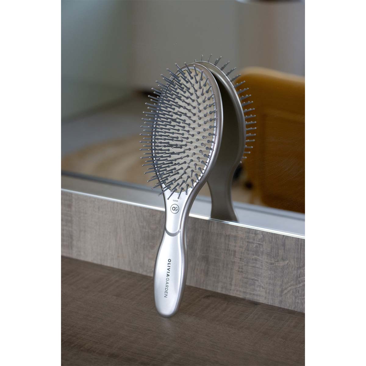 Brosse Expert Care Oval Silver Nylon