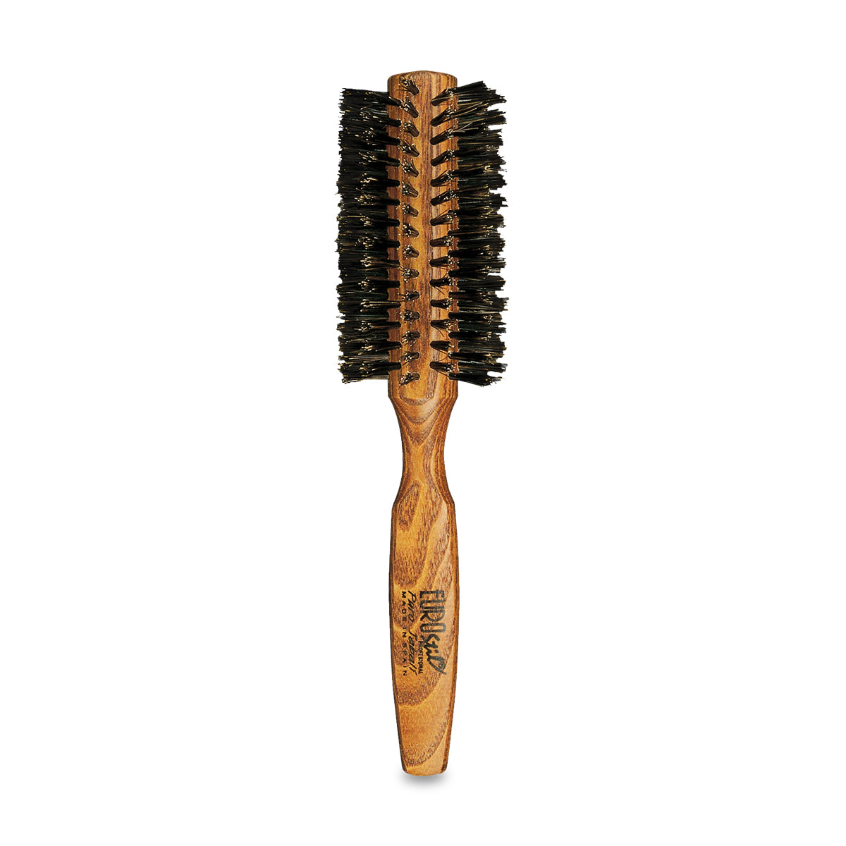 Boar bristle and wood blow-dry brush