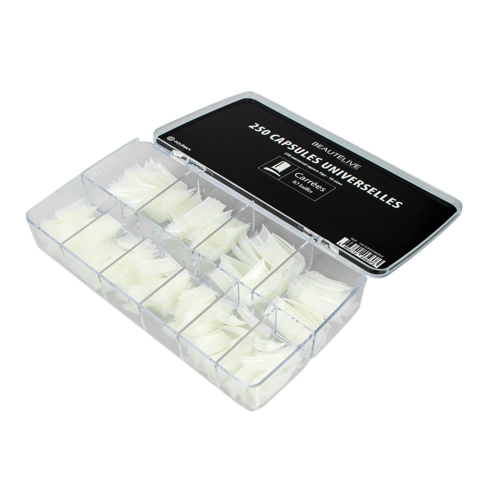 Square universal natural capsules x250