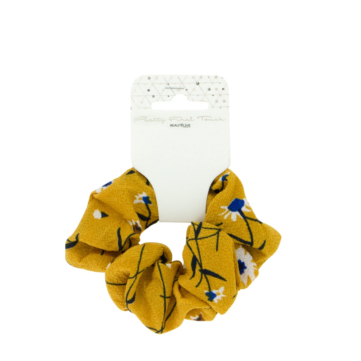 Chouchou Tissu Motif Floral