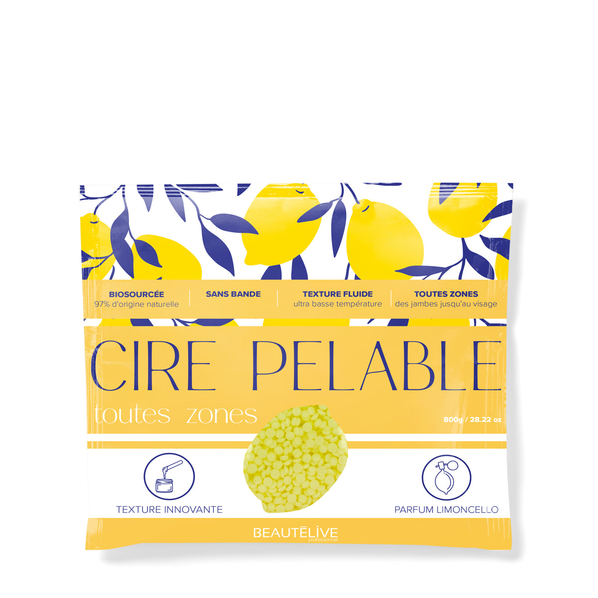 Cire Epilation Pelable Toutes zones LIMONCELLO