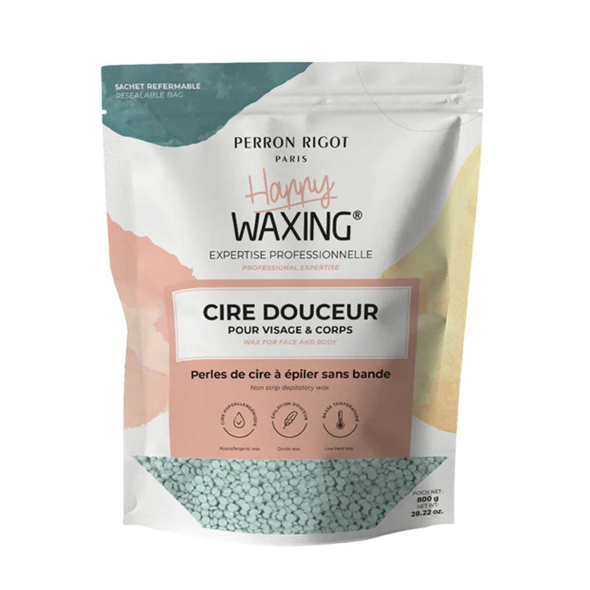 Cire Epilation Pelable HAPPY WAXING DOUCEUR Visage & Corps