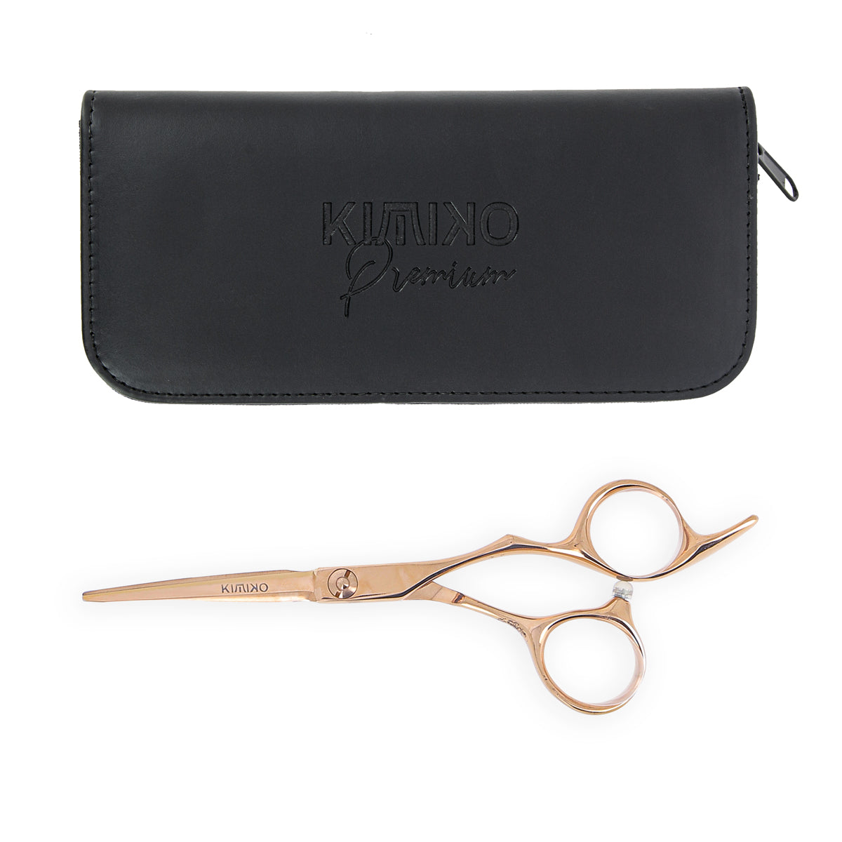 Ciseaux de Coupe Décalés Rose Gold 5.5"