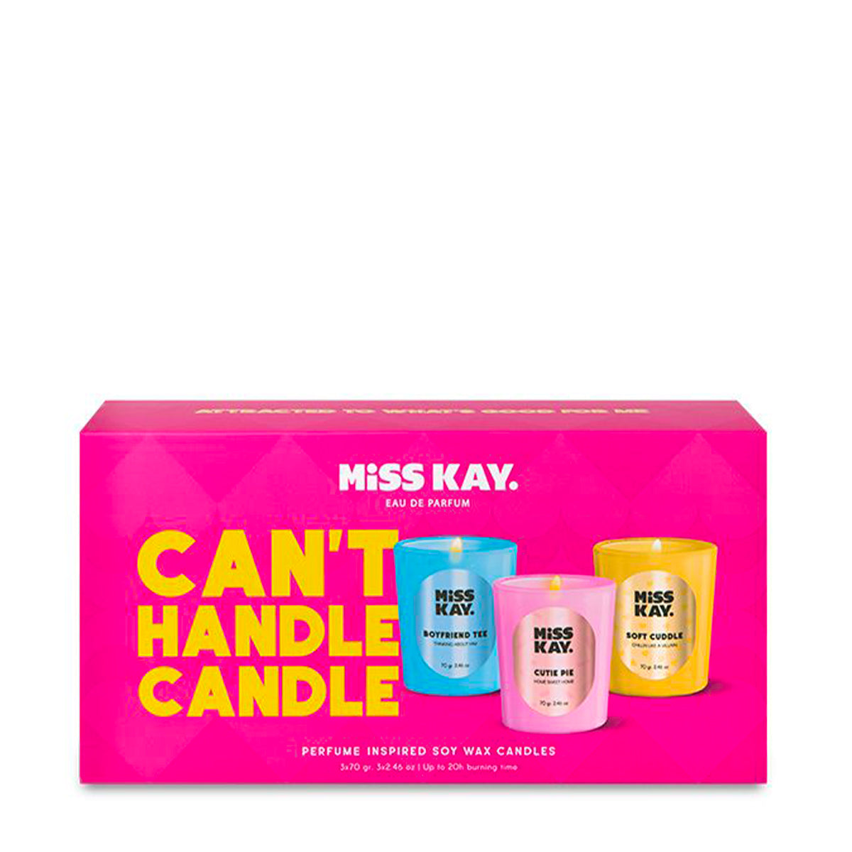 Coffret 3 Bougies Parfumées