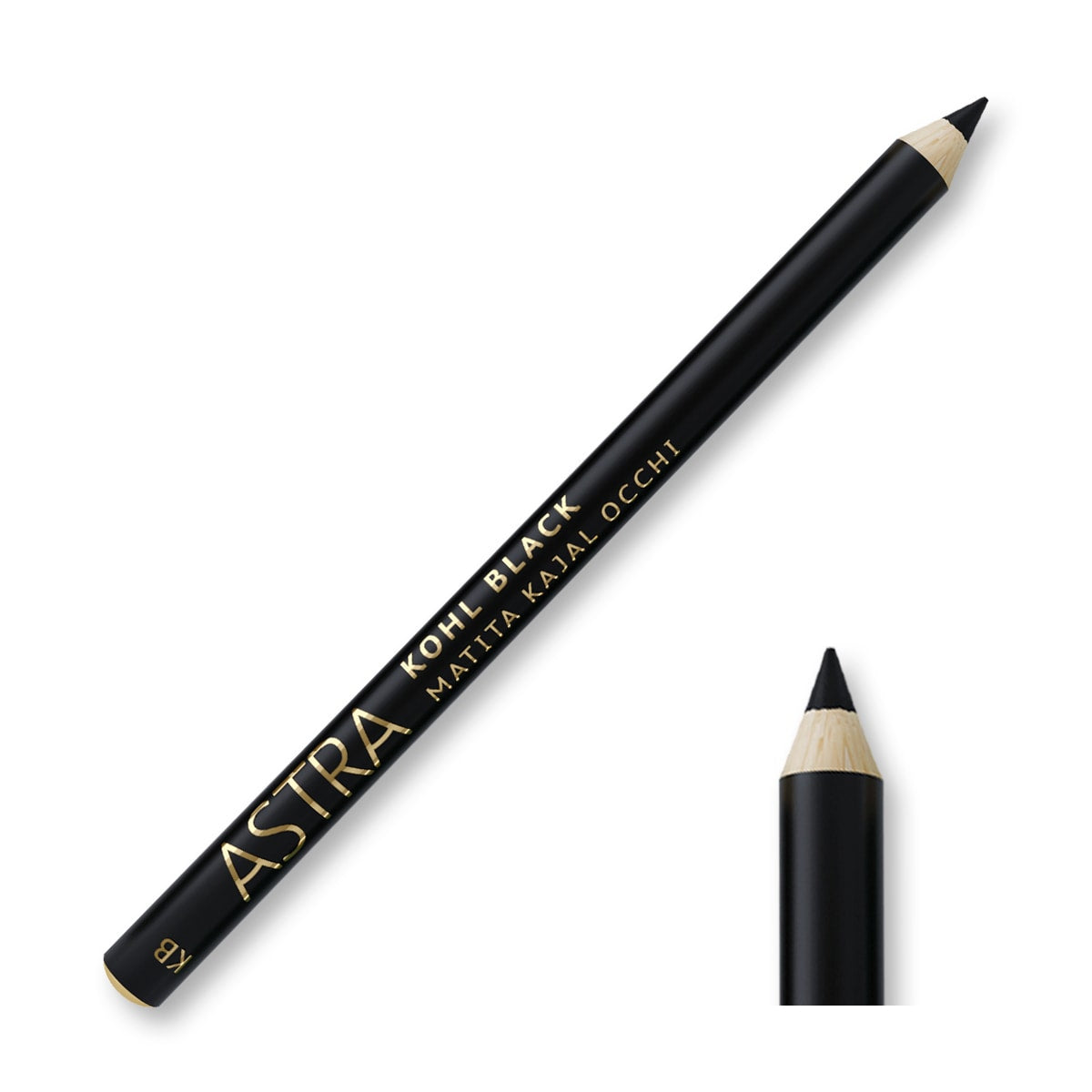 Black kohl eye pencil