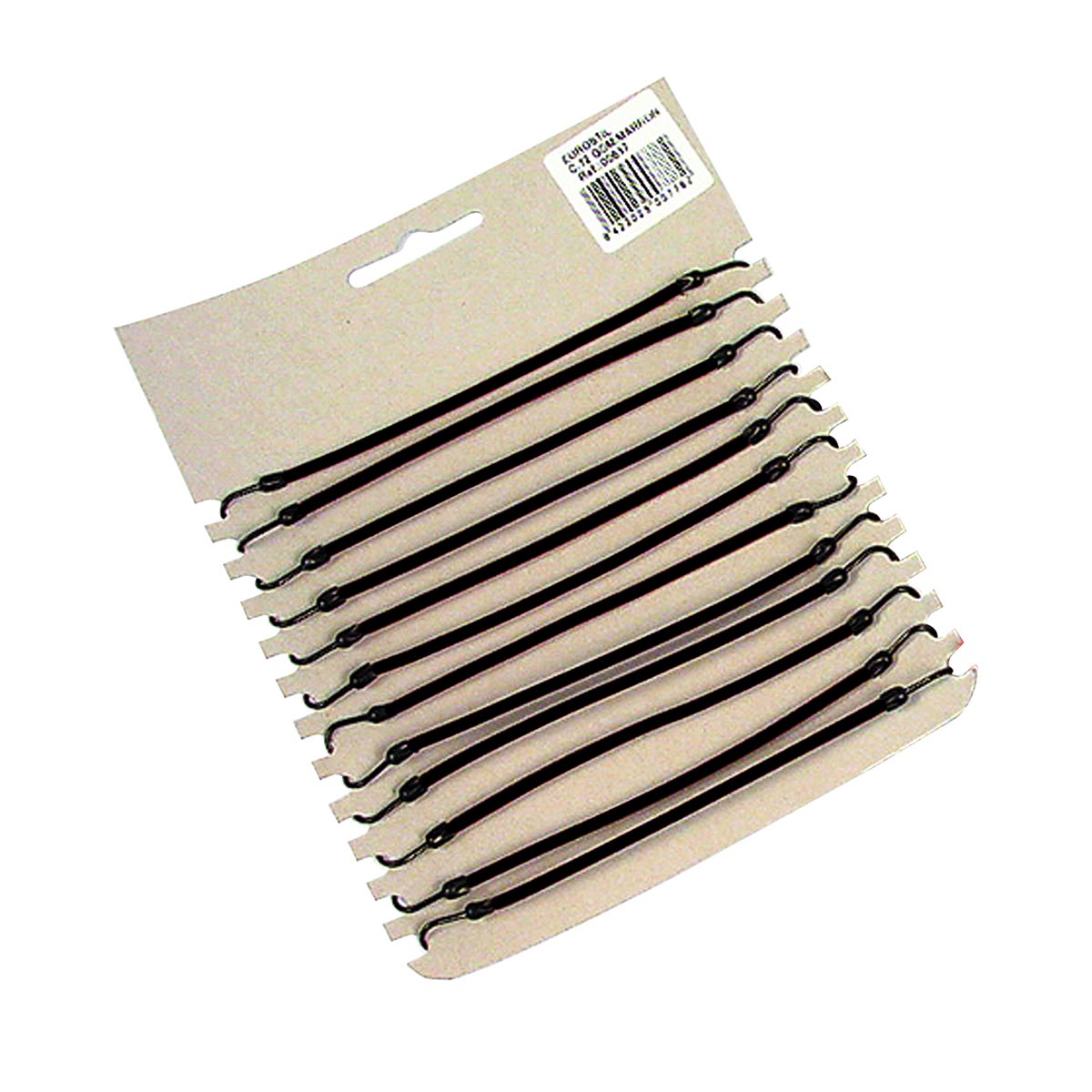 Elastiques à crochets par 12 - 130mm