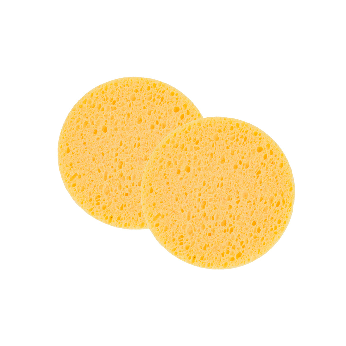 Eponges naturelles corps rondes x2