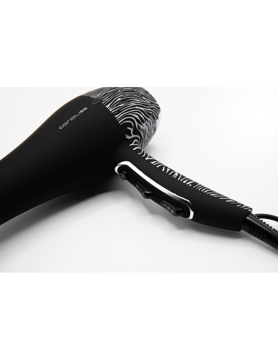 HD Flow Black Soft Touch Hair Dryer