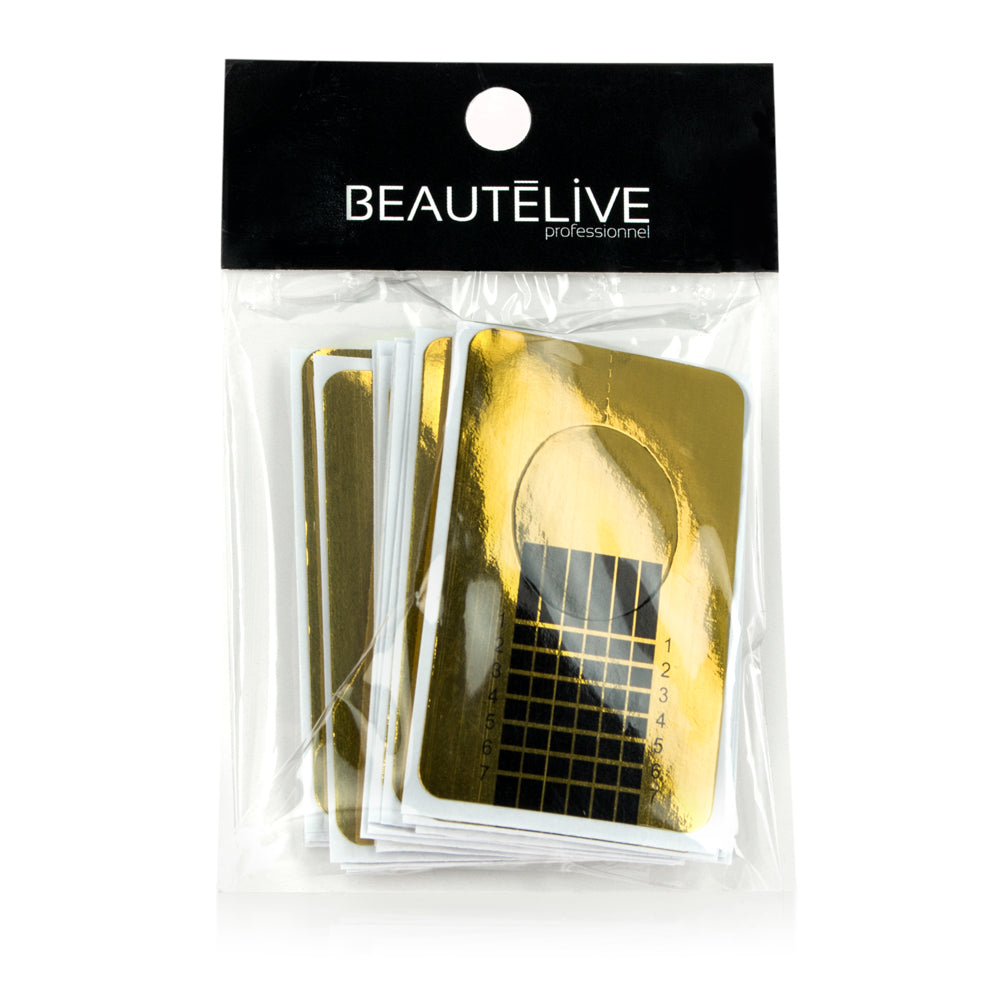 Adhesive forms for nails x50