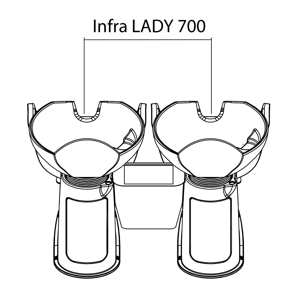 Intercalaire alu INFRALADY Caruso-Katy-Lion