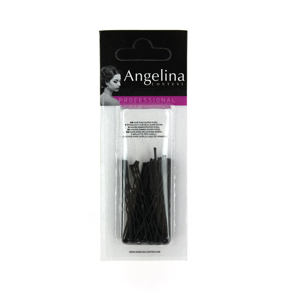 Lot épingles neiges ondulées 45mm, x50