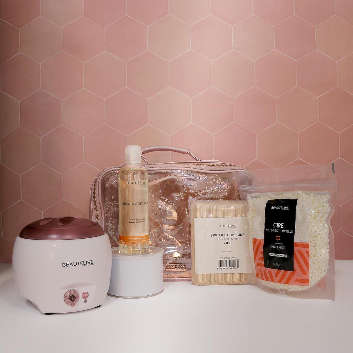 Kit Epilation Cire Pelable