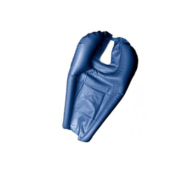 Lave-tête gonflable bleu