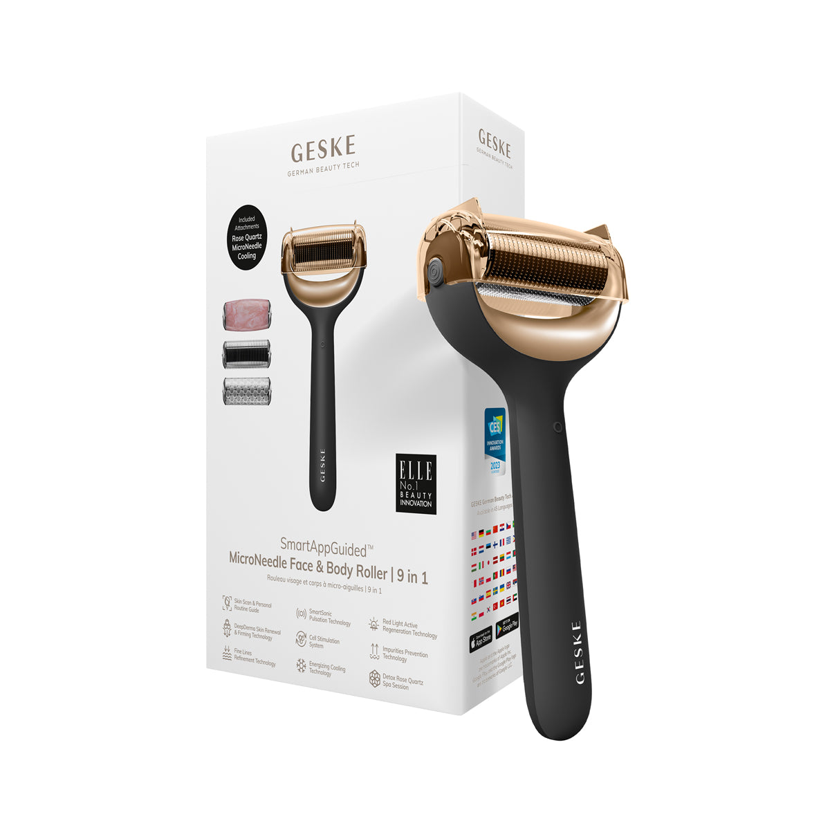 MicroNeedle pour visage et corps 9 en 1