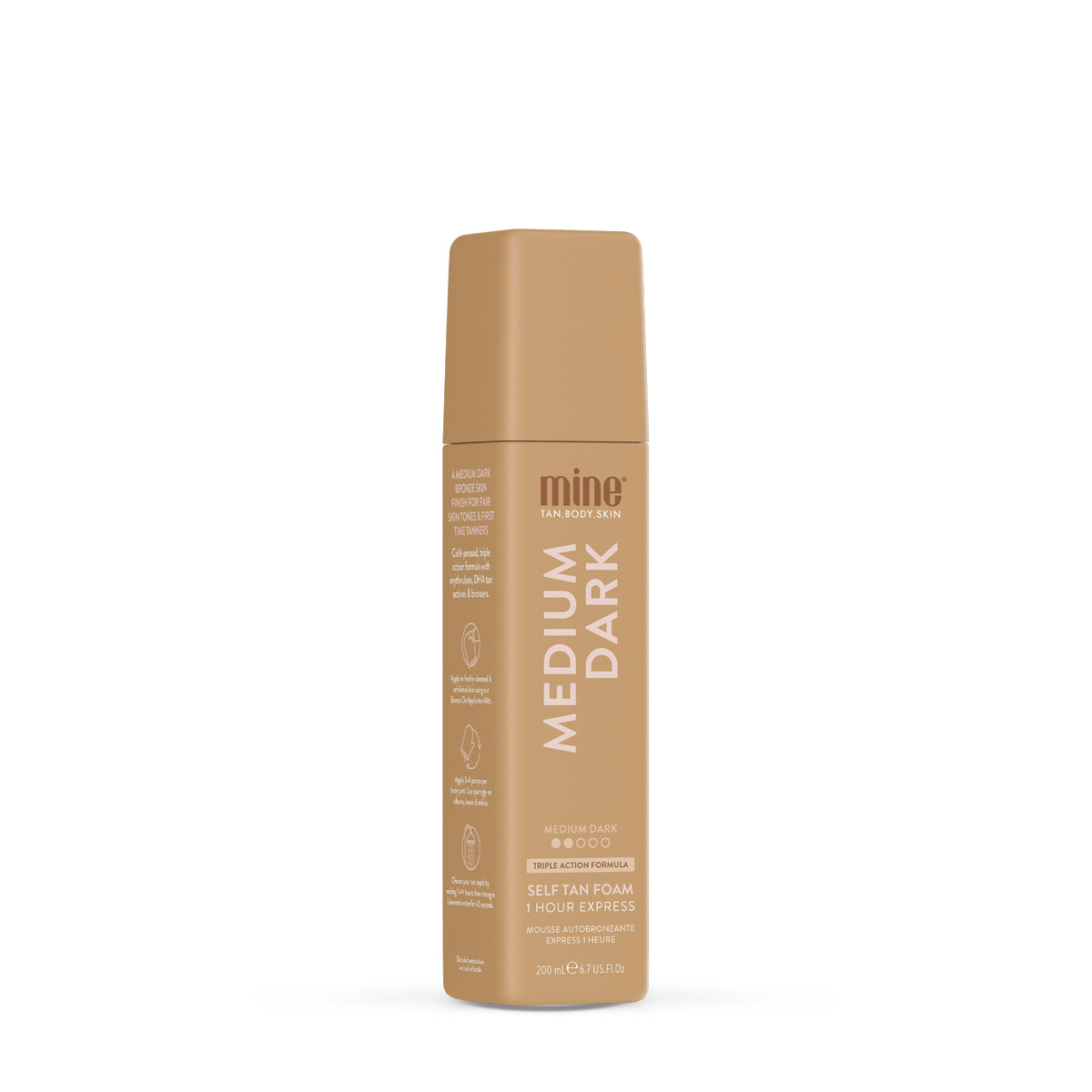 Self-Tanning Foam MEDIUM DARK