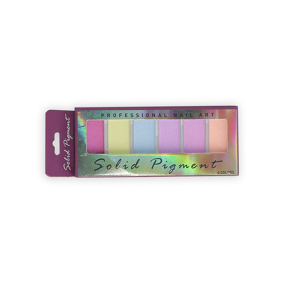 Palette nail art 6 poudres