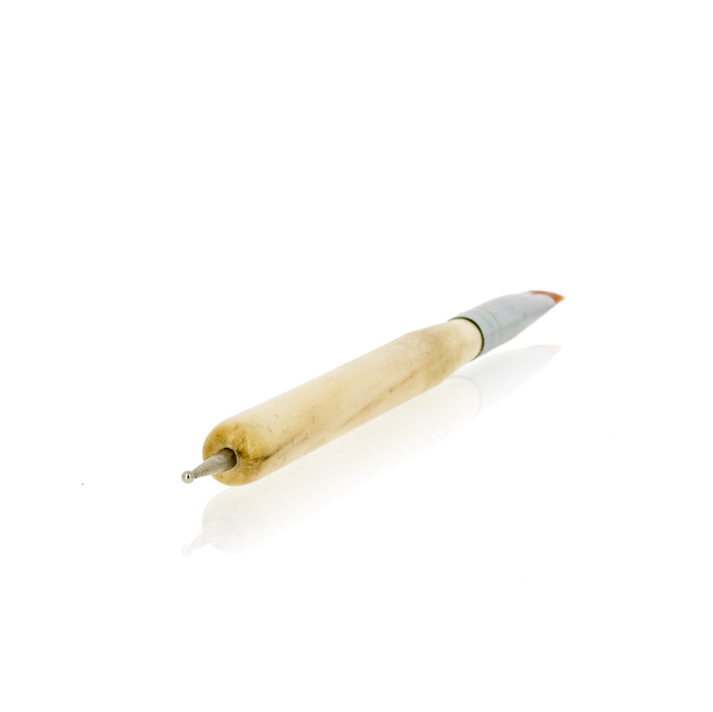 Gel brush and marbling tool