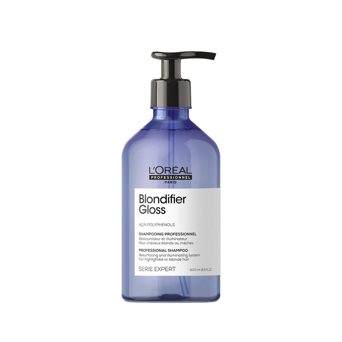 Illuminating shampoo for blonde hair
