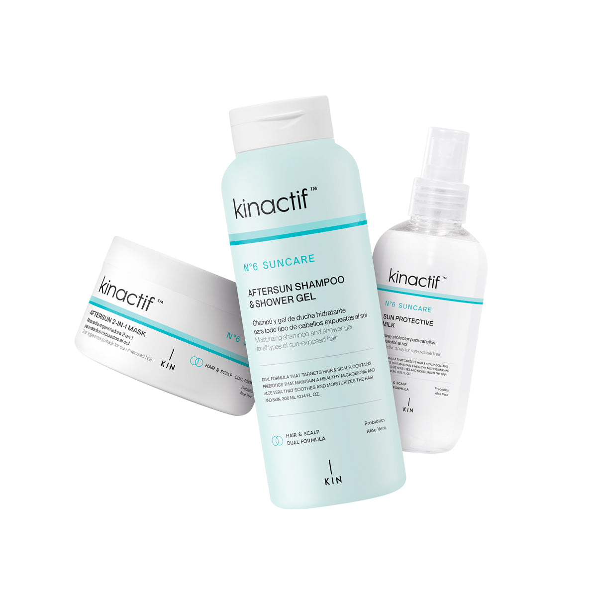 Kit 3 products N°6 SUNCARE Kinactif Kin Cosmetics