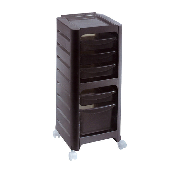 Table de service coiffure Up Grade Easy roulettes silicone Blanc