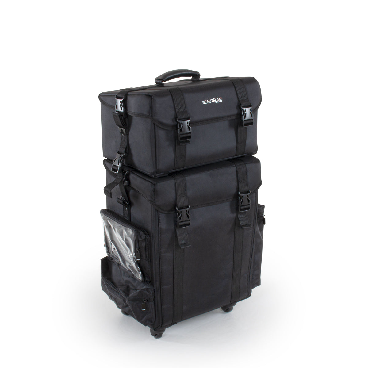 Valise Noir avec lettres blanches - Avec initiales Valise Noir avec lettres blanches - Avec initiales