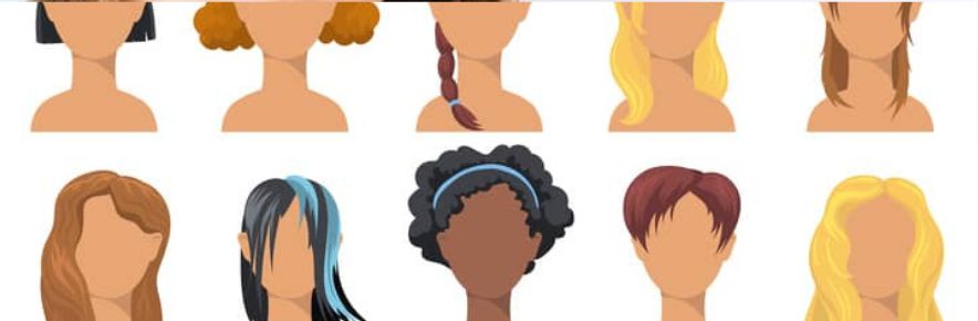 les différents types de cheveux