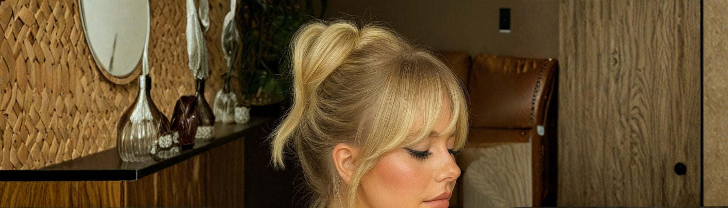 Frange rideau  la nouvelle tendance de frange qui fait sensation