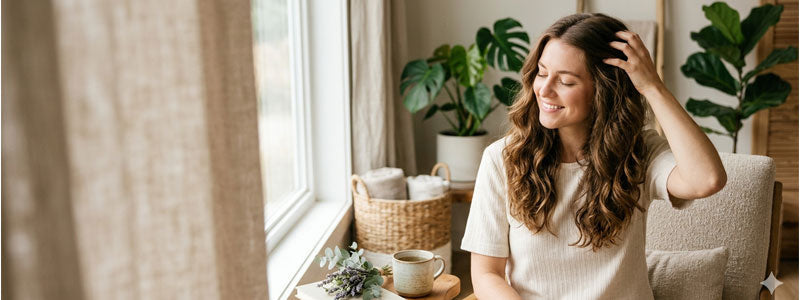 soin du cuir chevelu, pour ne plus avoir de sensation de tiraillement.