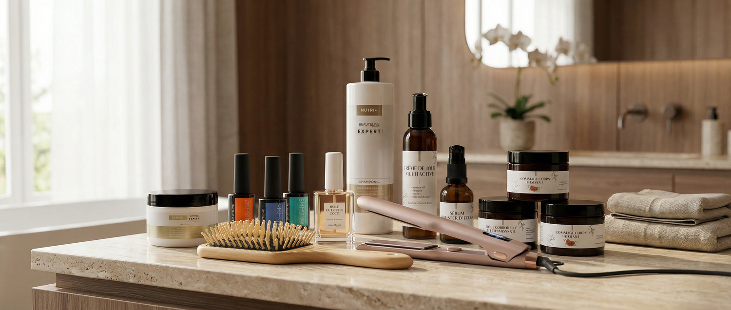 Notre sélection de produits beauté de la marque Beautélive