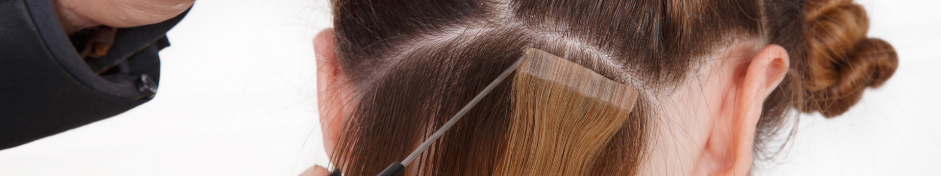 extensions adhésives pour cheveux