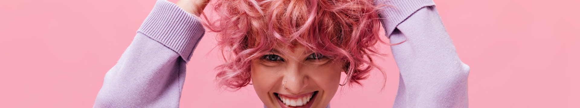 coloration ton sur ton couleur rose