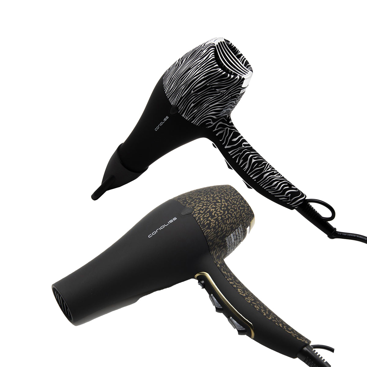 HD Flow Black Soft Touch Hair Dryer