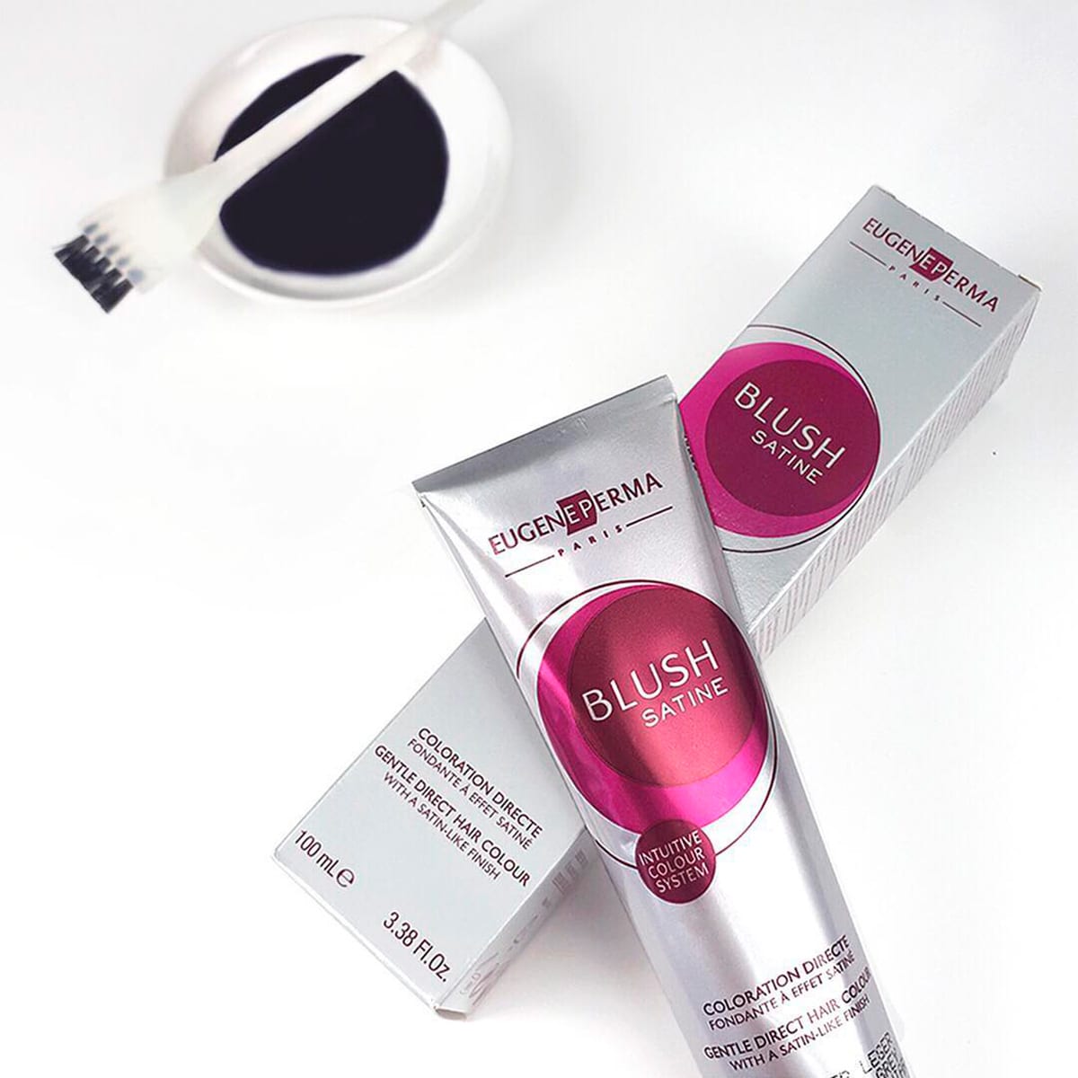 Satin-effect melting color Blush Satiné