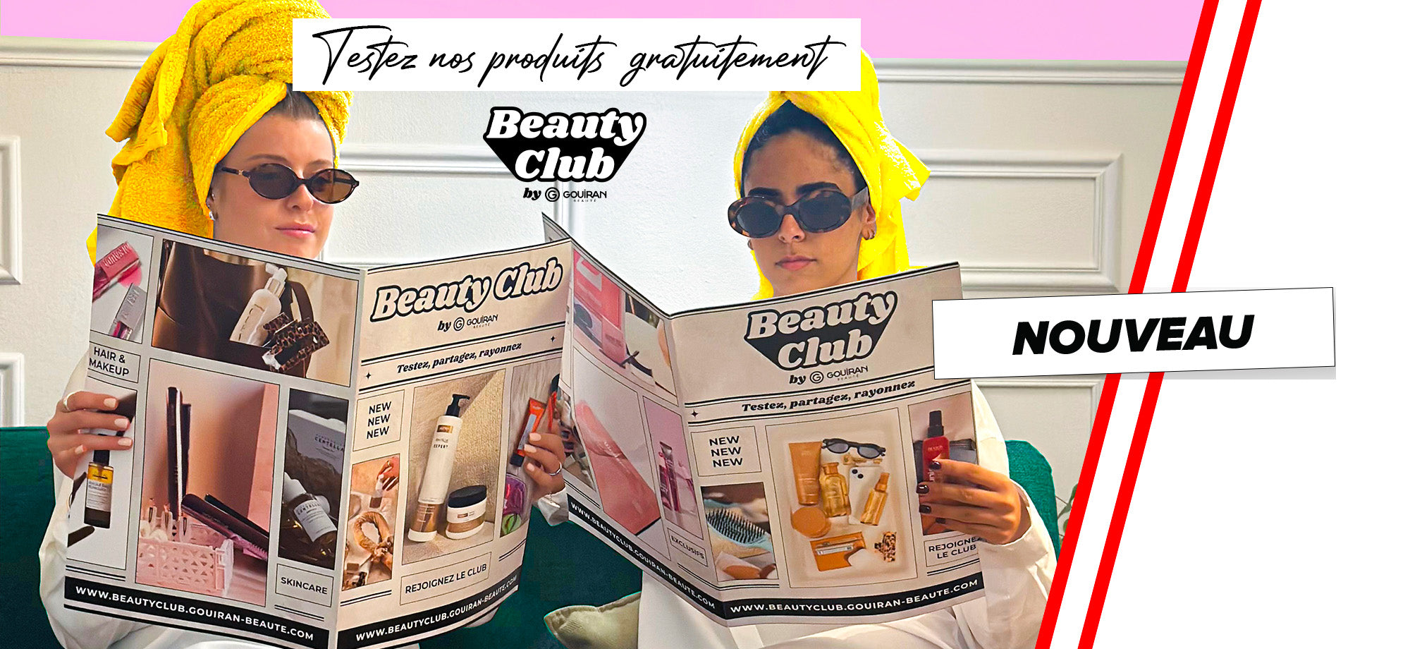 Rejoignez gratuitement notre Beauty Club ! 💄💅