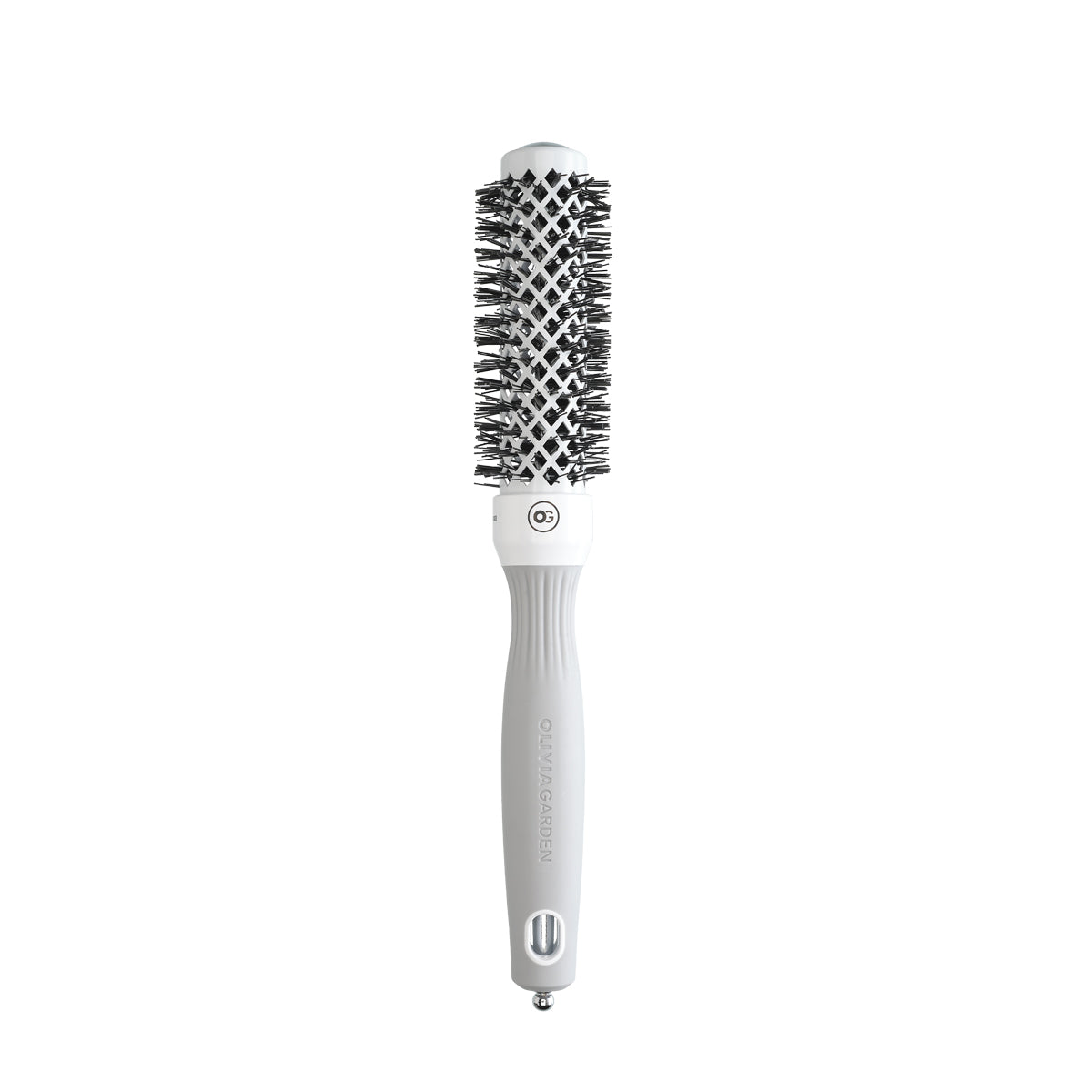 Expert Blowout Shine Brush White & Grey
