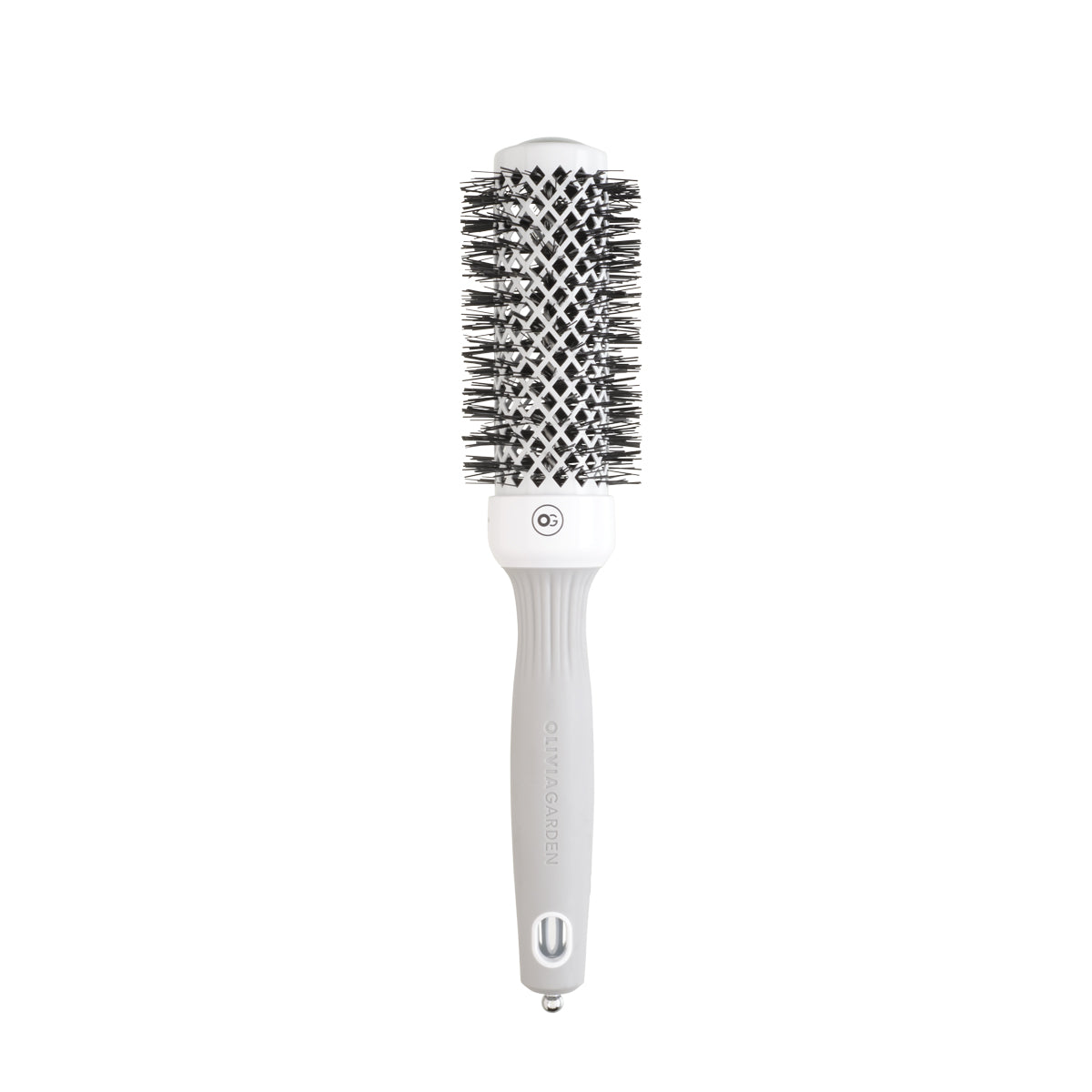 Expert Blowout Shine Brush White & Grey