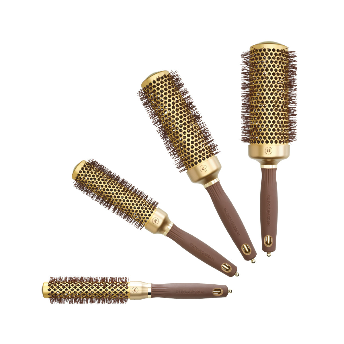 Expert Blowout Speed Gold & Brown Brush