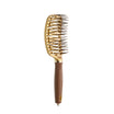 Expert Care Flex Gold & Brown Nylon Brush