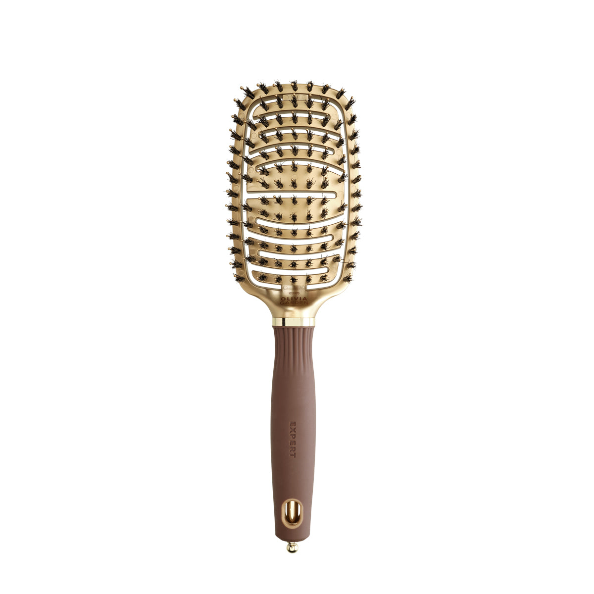 Brosse Expert Care Flex Gold & Brown Sanglier & Nylon
