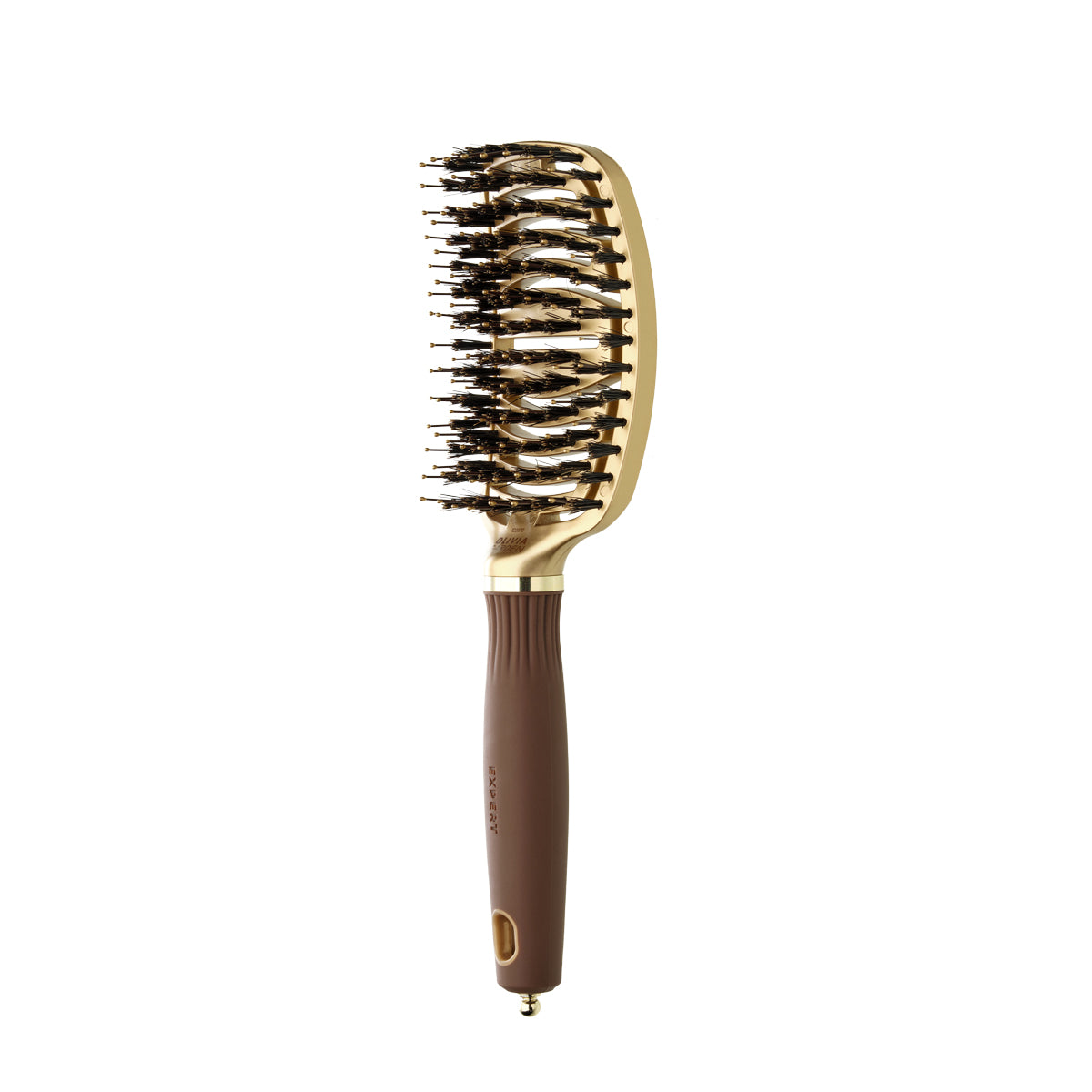 Brosse Expert Care Flex Gold & Brown Sanglier & Nylon